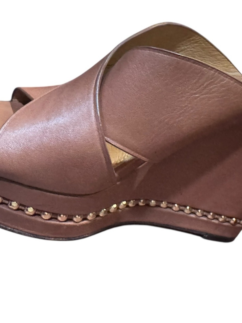 Coach Emily Wedge Slide Sandals in box - Picture 8 of 13
